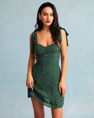Botanical Charm Mini Dress