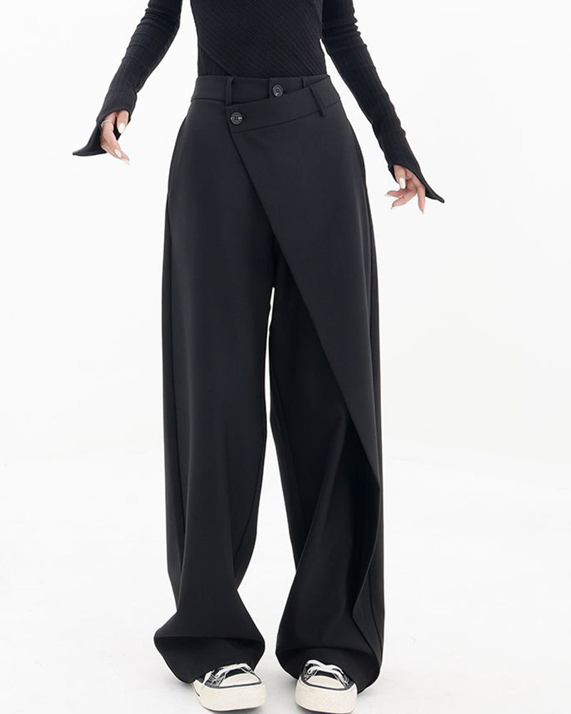 Stella Wide-Leg Utility Pants