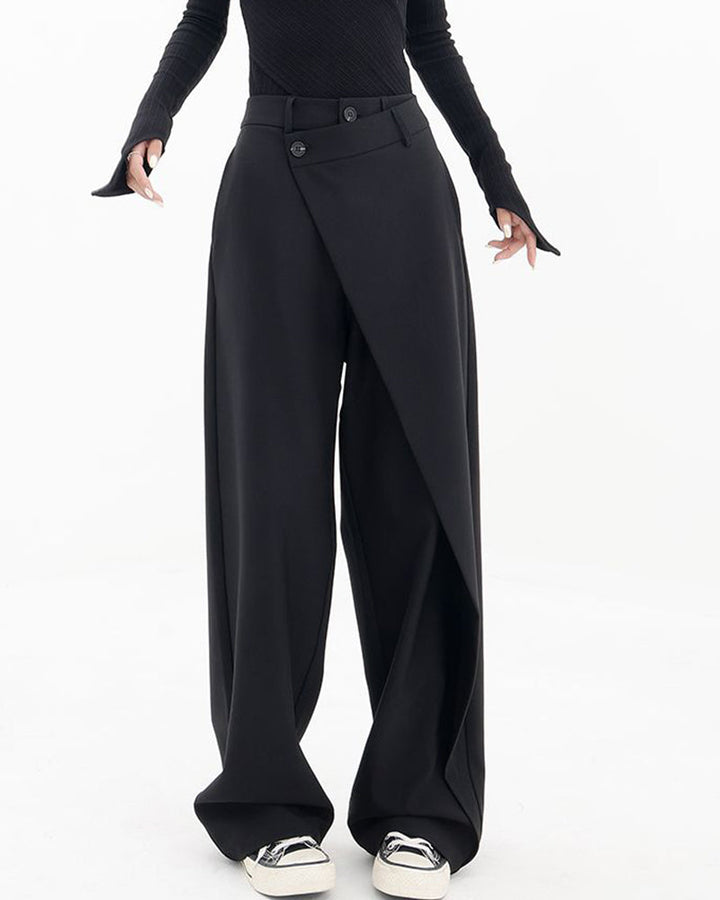 Stella Wide-Leg Utility Pants
