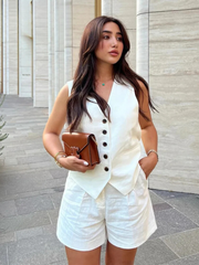 Lavinia Fitted Suit Vest
