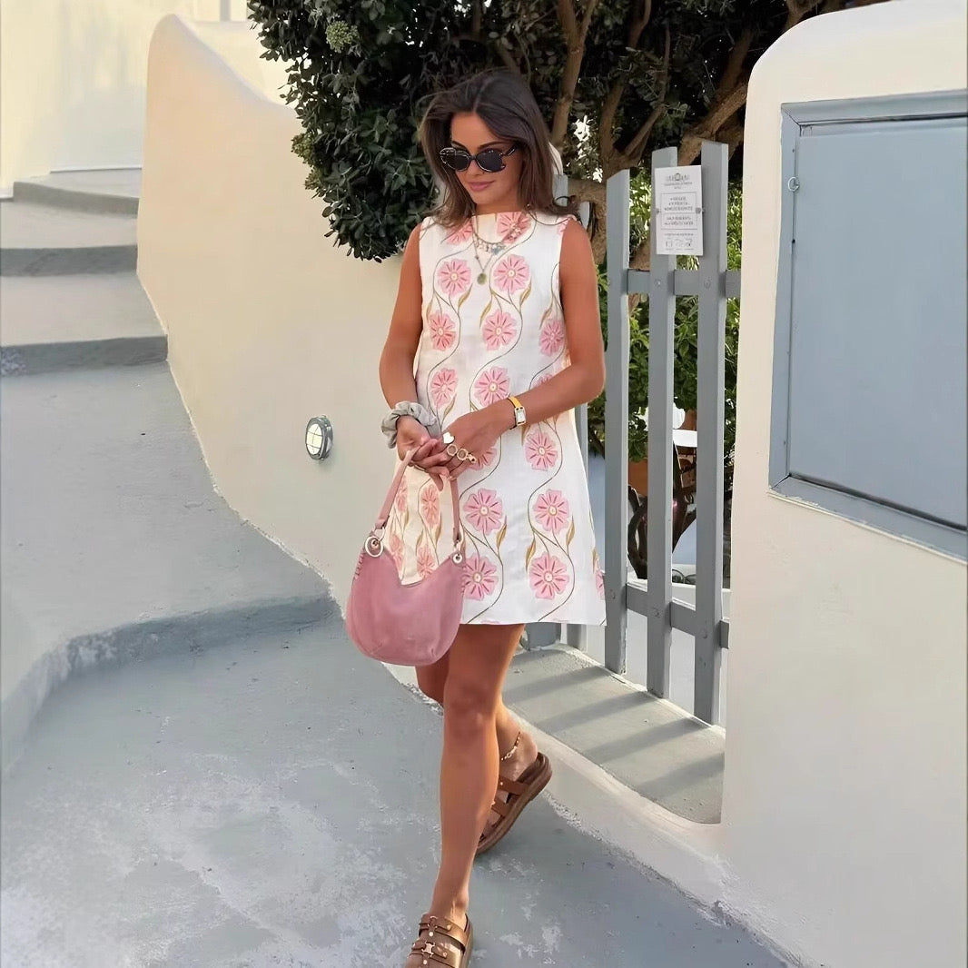 Maria Floral Mini Dress
