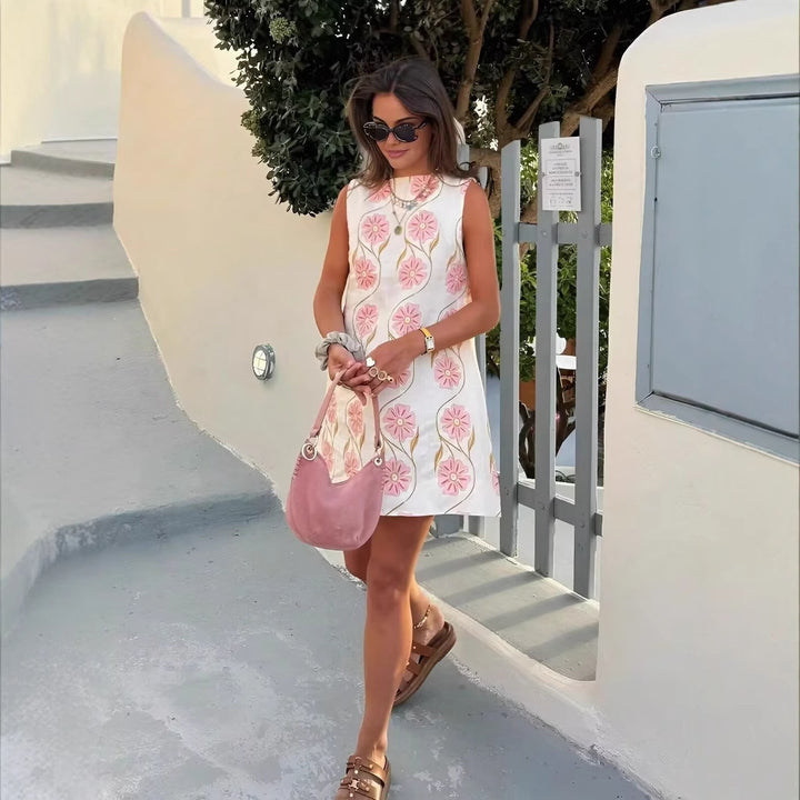 Maria Floral Mini Dress