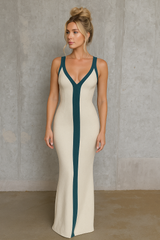 Modern Muse Two-Tone Dress