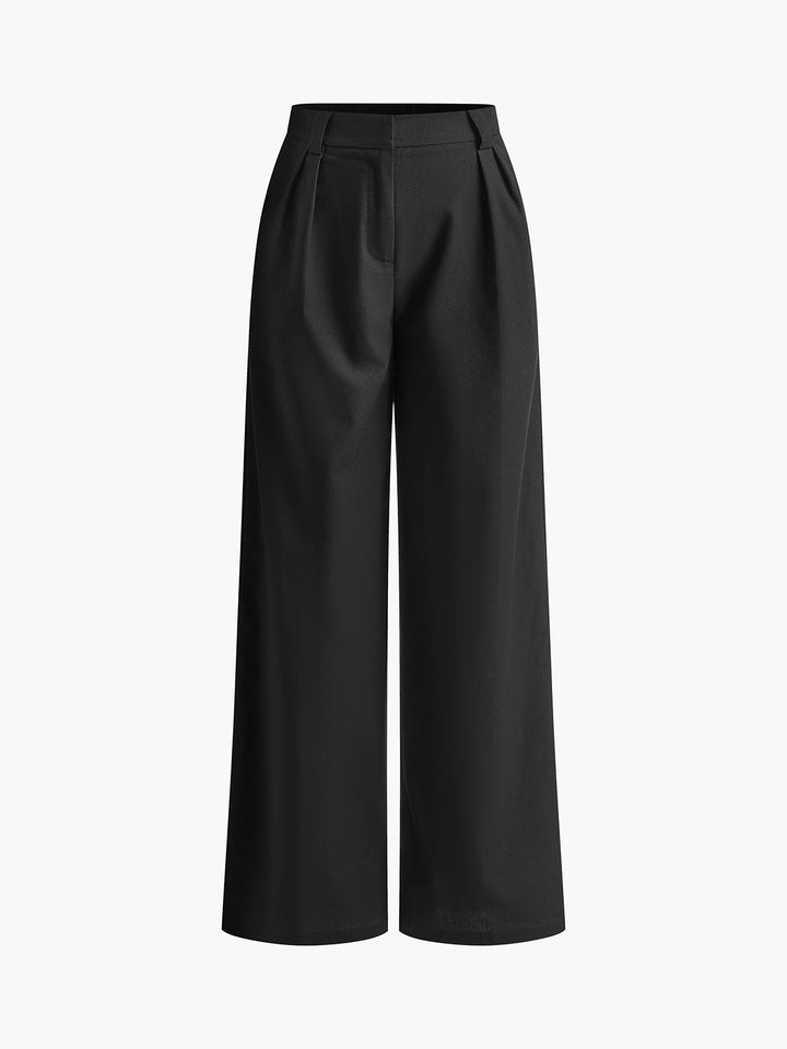 Rust Linen-Blend Vest & Trousers Set