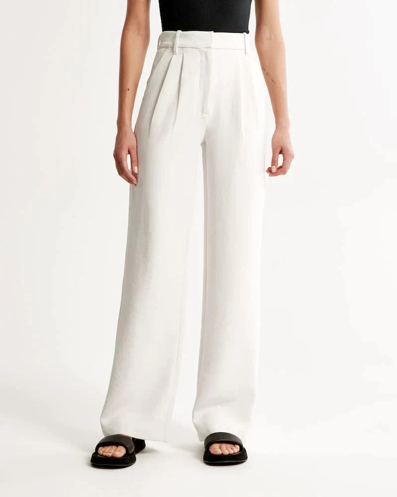 Lucia Crisp Tailored Pants