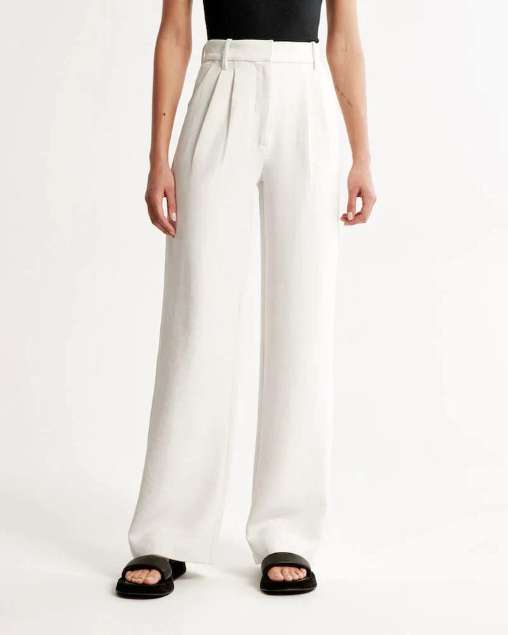 Lucia Crisp Tailored Pants