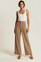 Lucia Classic Brown Suit Pants