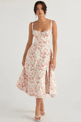 Amélie Draped Midi Dress