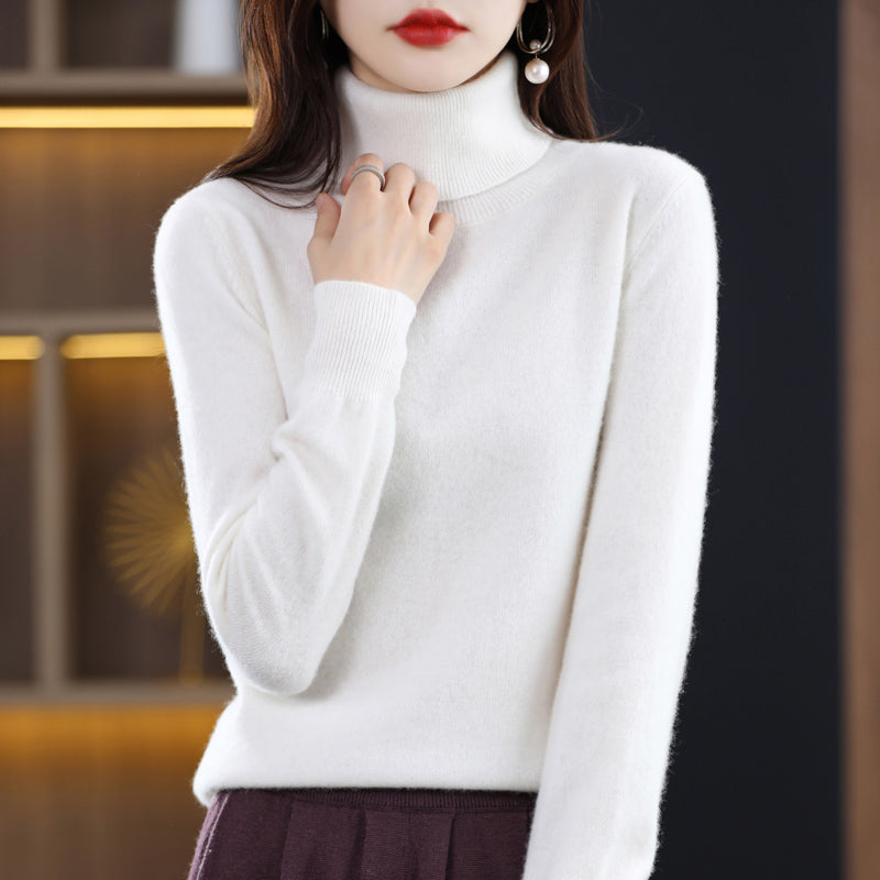 Clotilde Ribbed Knit Turtleneck