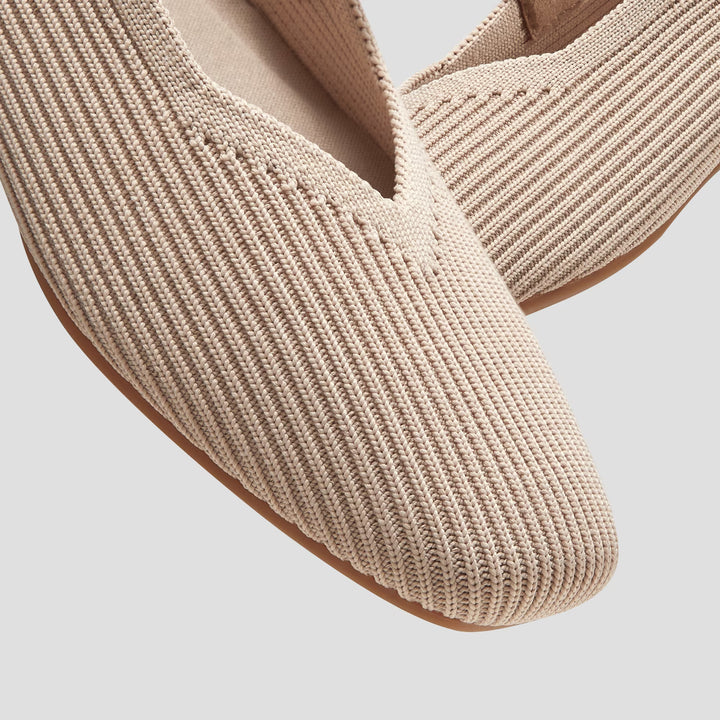 Mary-Jane Flats Toe