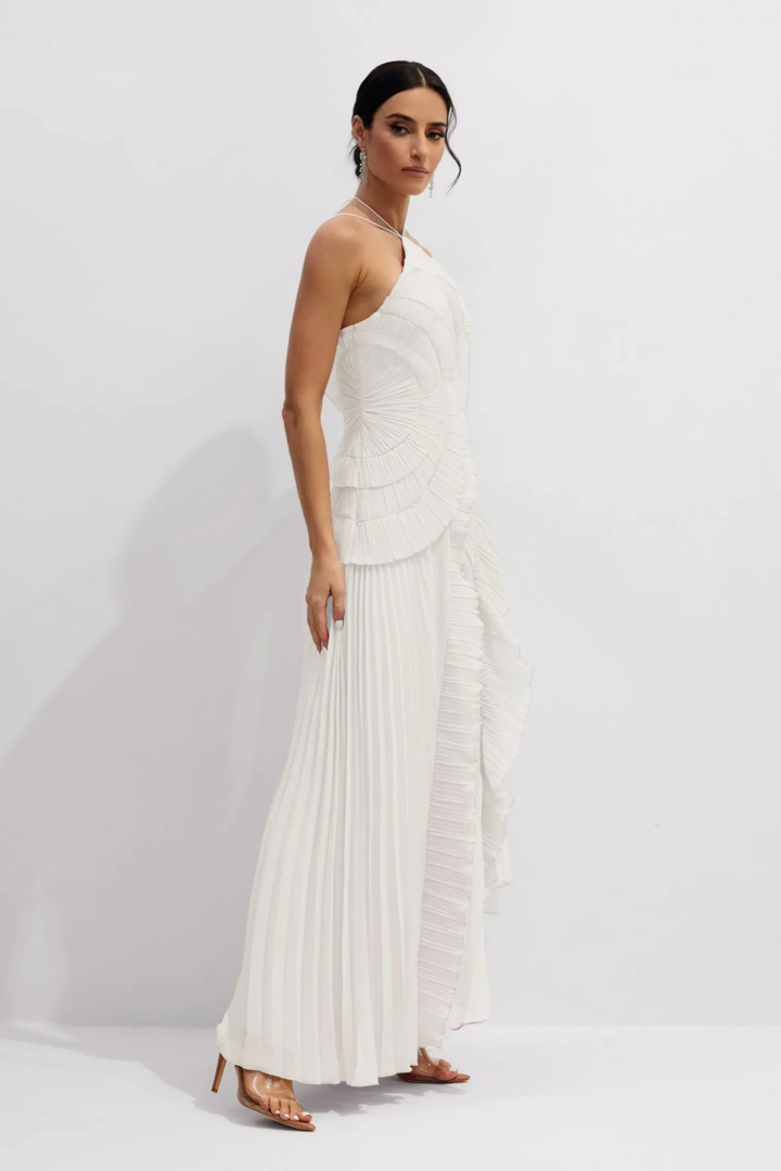Laghetta Floral Wedding Guest Maxi Dress
