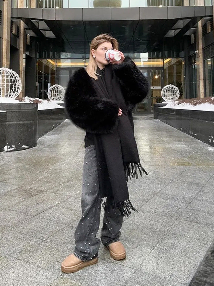 Olivia Winter Faux Fur Jacket