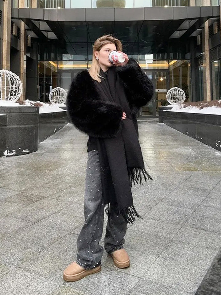 Olivia Winter Faux Fur Jacket