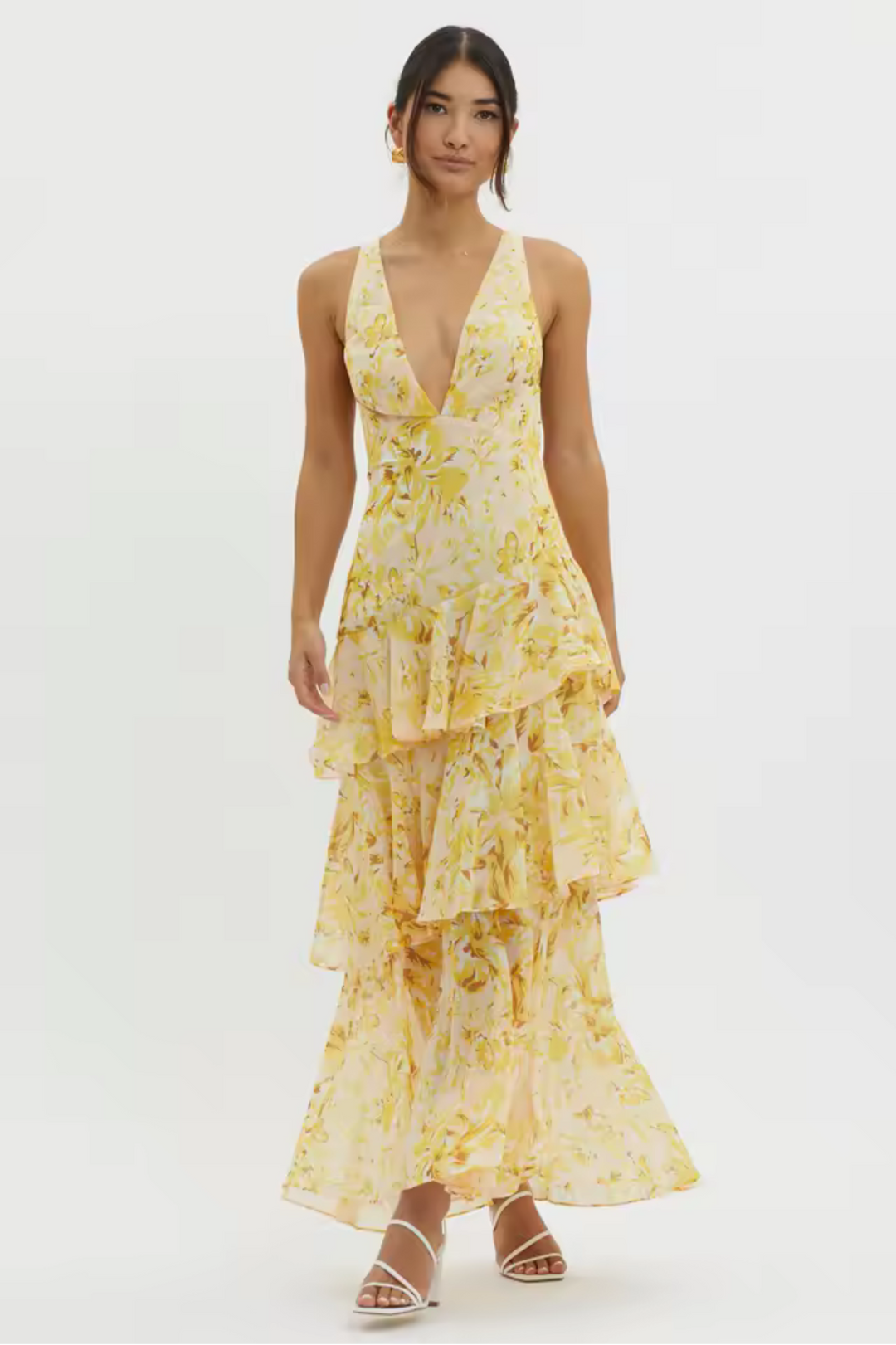 Dorotea Wedding Guest Floral Maxi Dress
