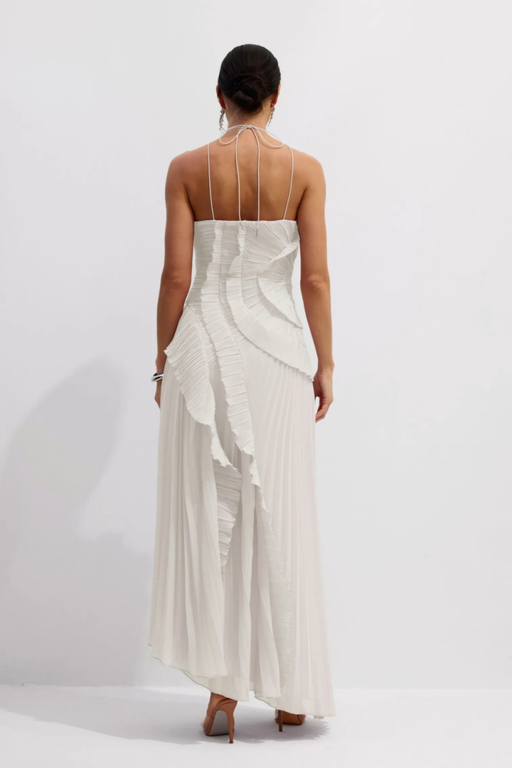Laghetta Floral Wedding Guest Maxi Dress