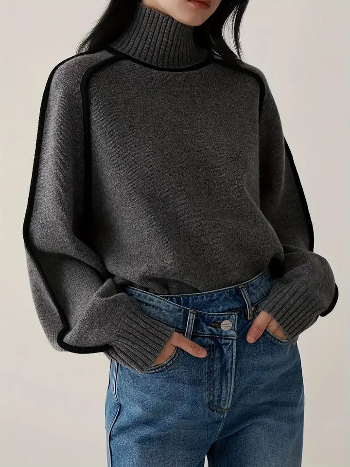 Valeria Fitted Winter Turtleneck