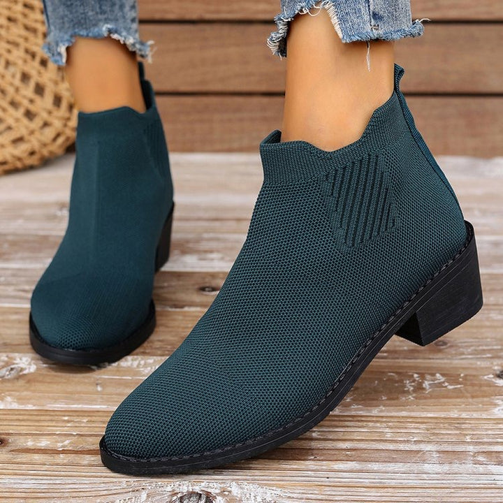 Rhea Slip-On Ankle Boots