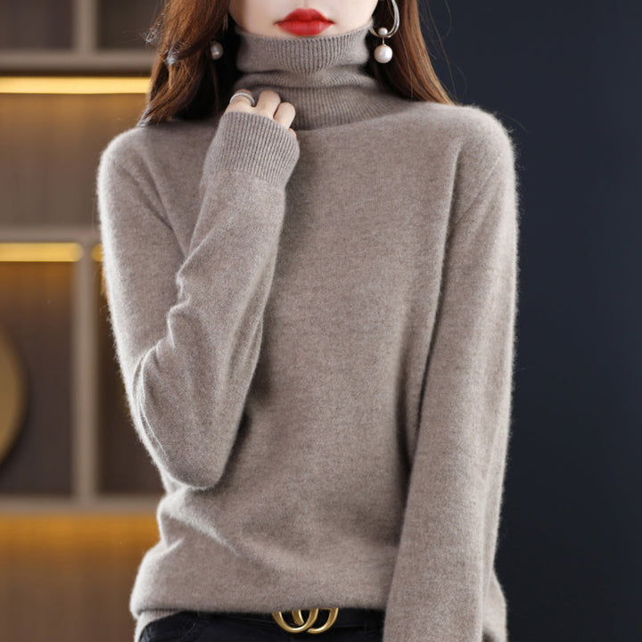 Clotilde Ribbed Knit Turtleneck