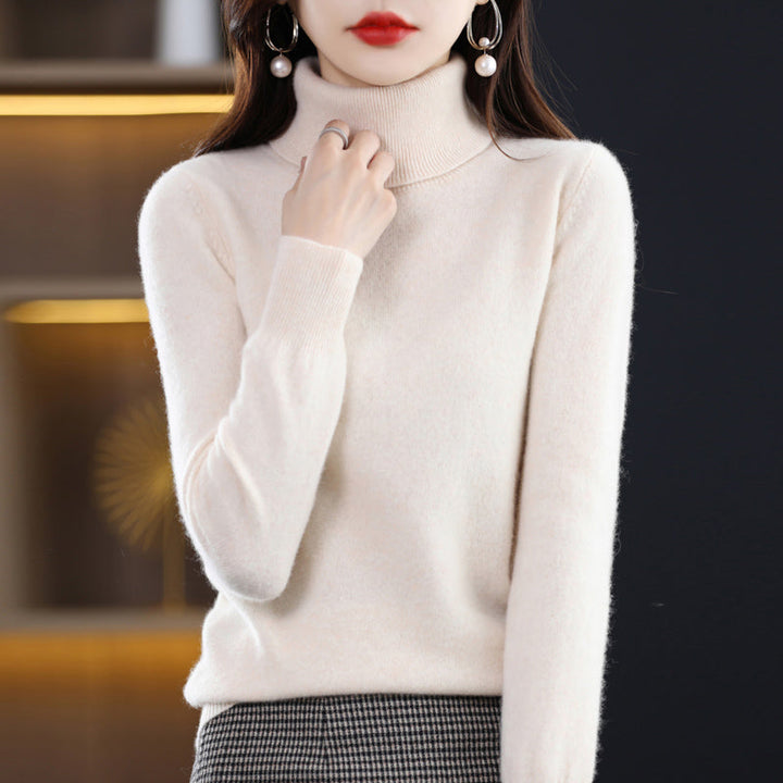 Clotilde Ribbed Knit Turtleneck