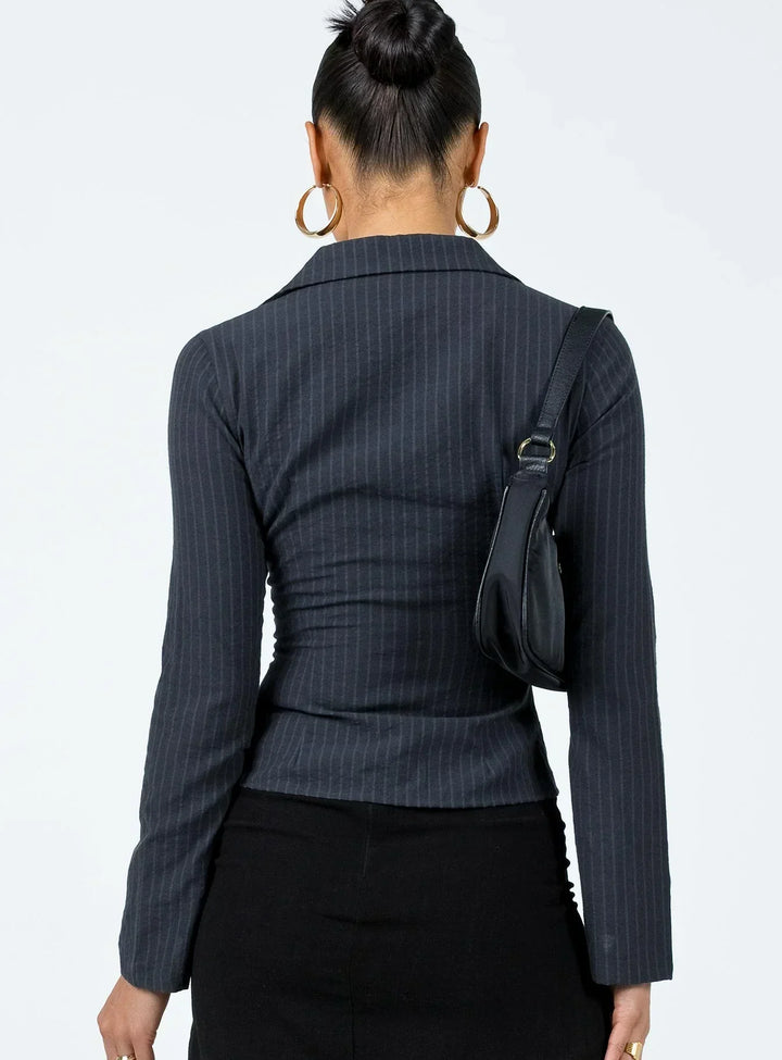 Elodie Classic Stripe Blouse
