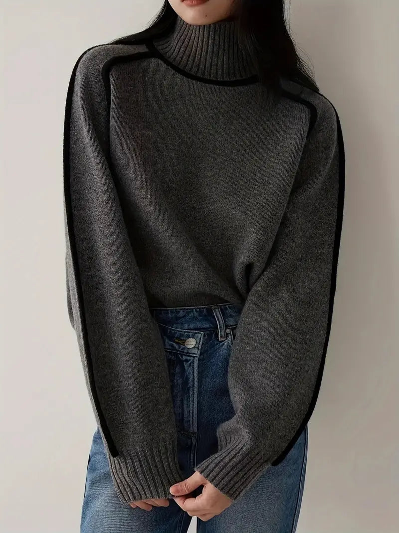 Valeria Fitted Winter Turtleneck