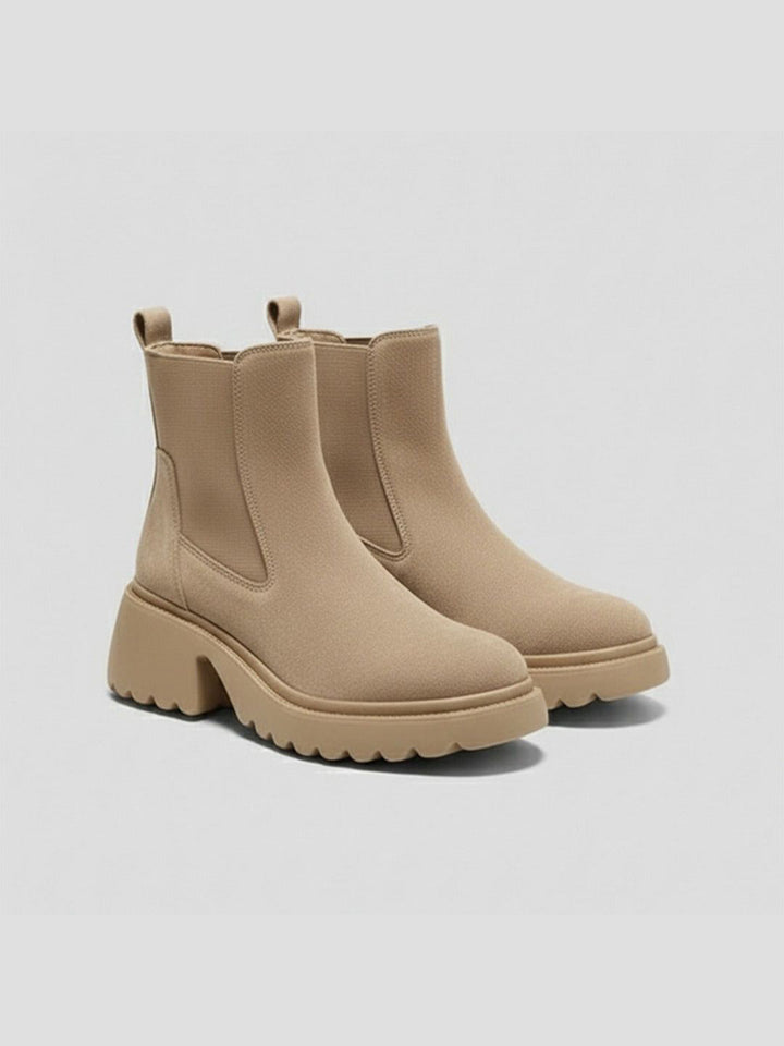 Emilia Chunky Chelsea Travel Boots