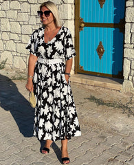 MALIA - ELEGANT FLOWY DRESS FOR TUMMY