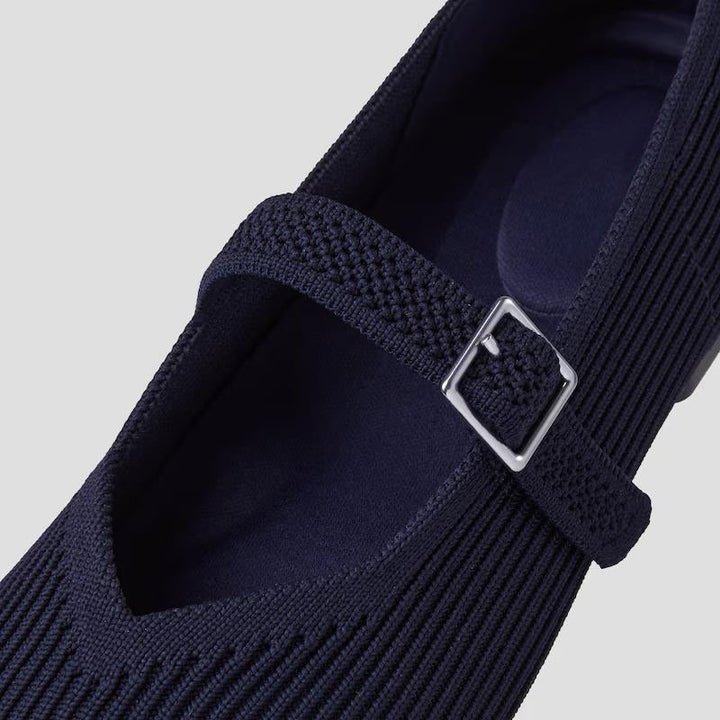 Mary-Jane Flats Toe