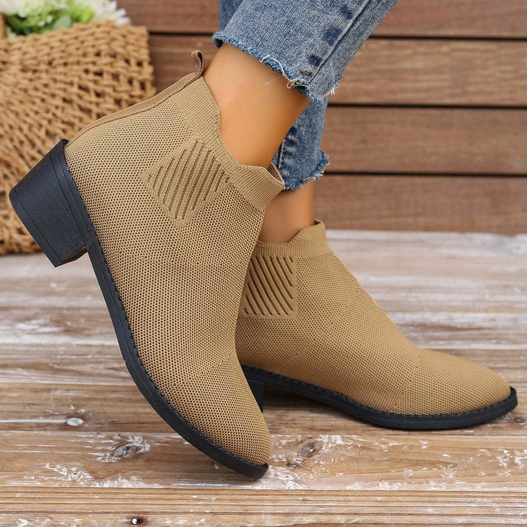 Rhea Slip-On Ankle Boots