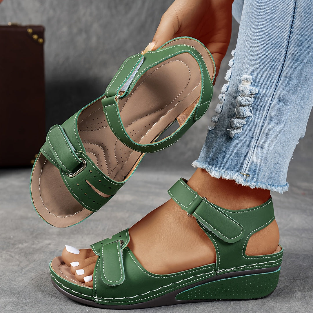 Orthopedic Comfort Flex Sandals Women | Adjustable Fit, Cushioned Sole, Non-Slip Grip