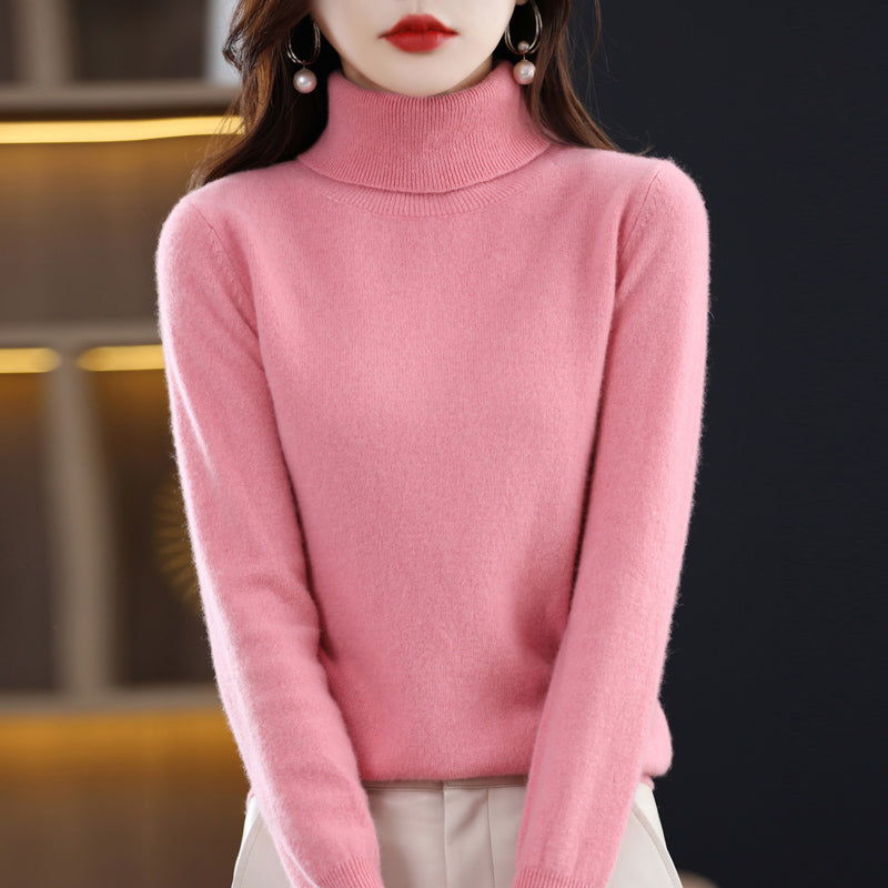 Clotilde Ribbed Knit Turtleneck