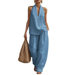 Aurelia Breeze Summer Linen Set