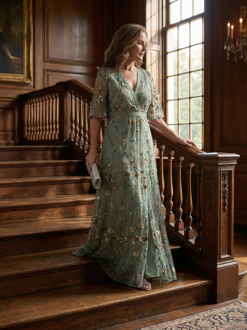 Isabelle | Halter Bloom Flow Maxi Dress