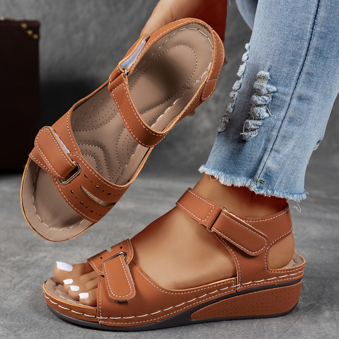 Orthopedic Comfort Flex Sandals Women | Adjustable Fit, Cushioned Sole, Non-Slip Grip