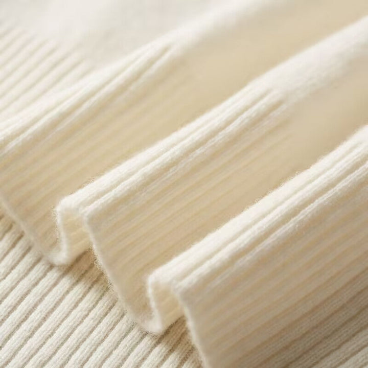 Clotilde Ribbed Knit Turtleneck