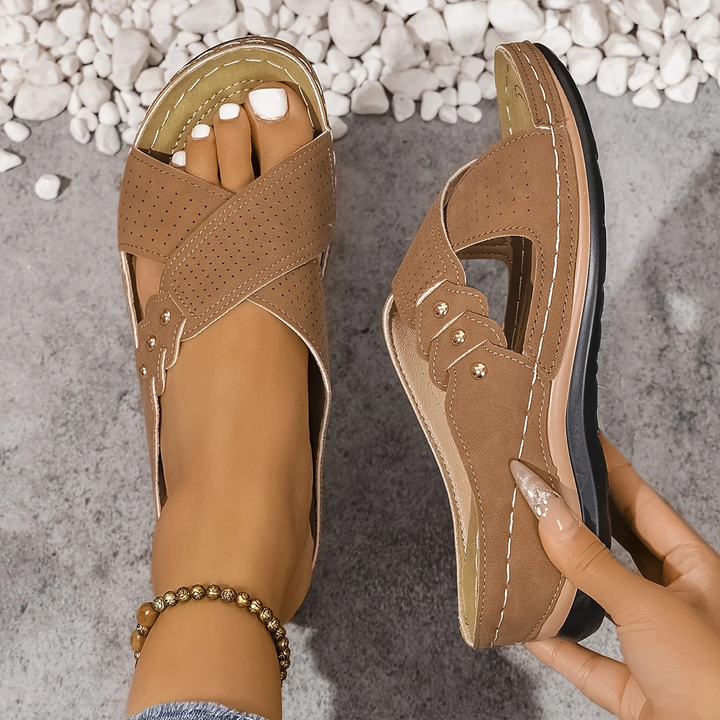 PATRICIA - Elegant Wedge Sandals