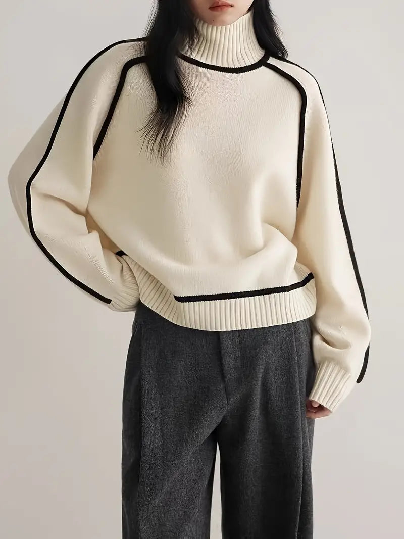 Valeria Fitted Winter Turtleneck