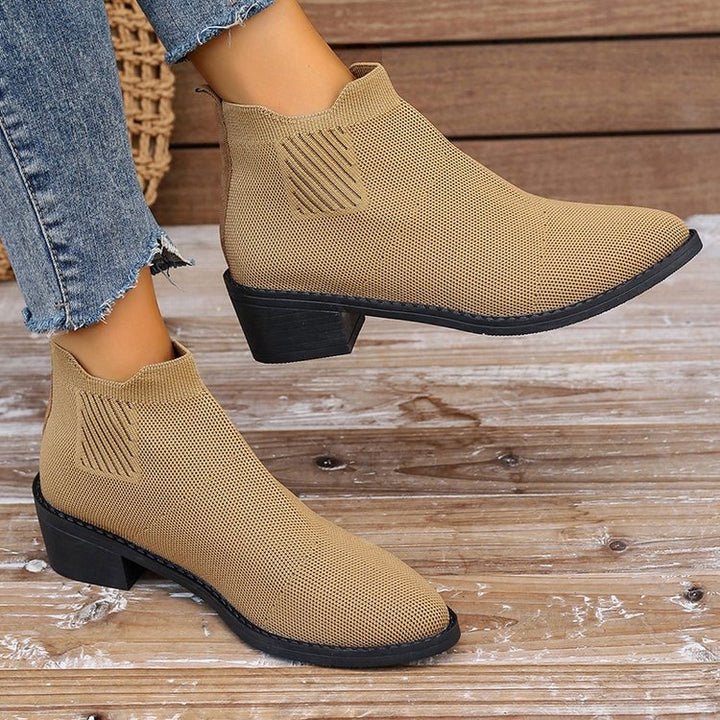 Rhea Slip-On Ankle Boots