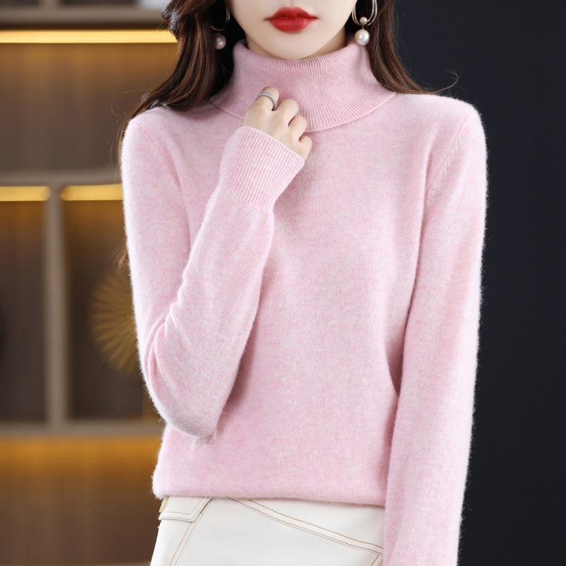 Clotilde Ribbed Knit Turtleneck