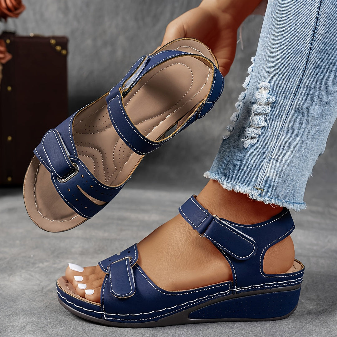 Orthopedic Comfort Flex Sandals Women | Adjustable Fit, Cushioned Sole, Non-Slip Grip