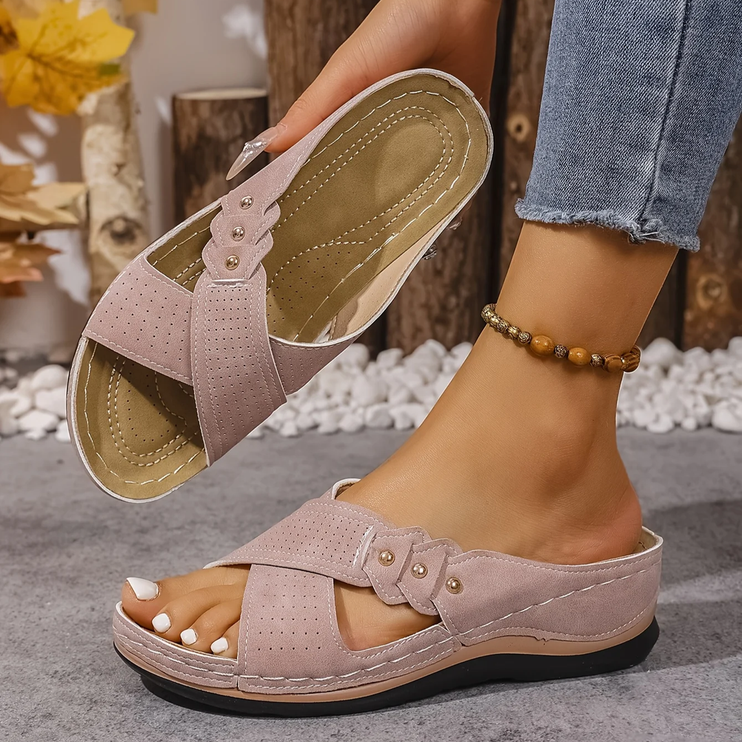 PATRICIA - Elegant Wedge Sandals