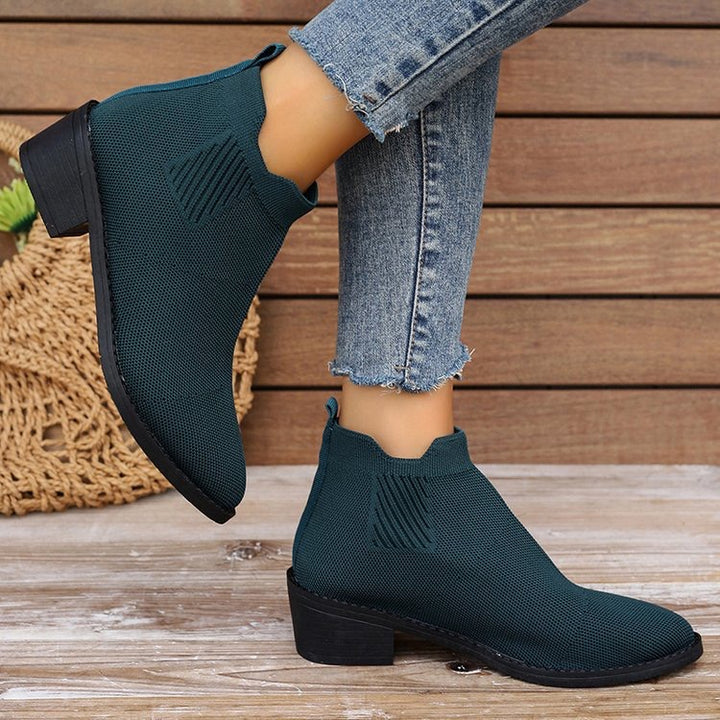 Rhea Slip-On Ankle Boots