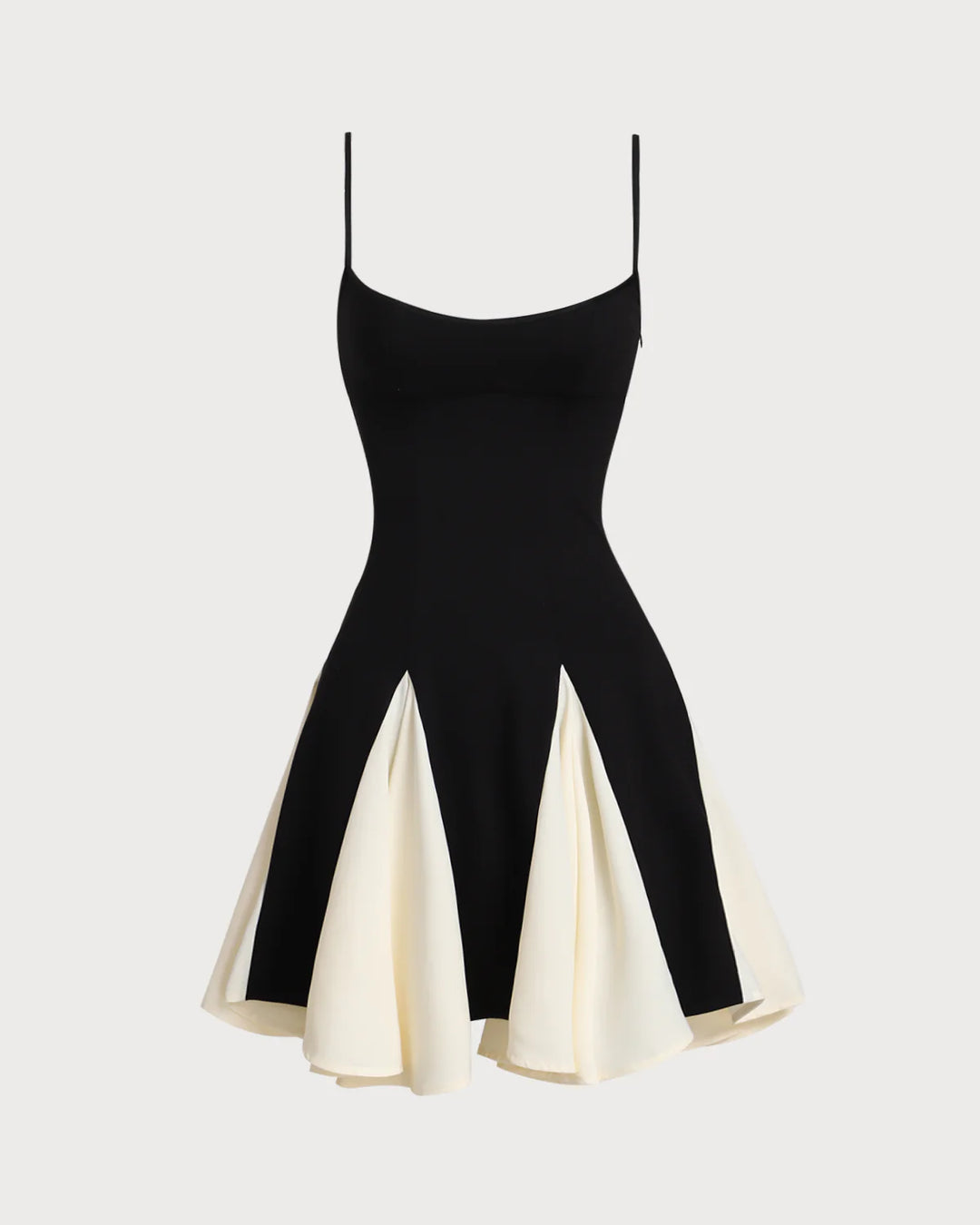 Angélique Contrast Mini Dress