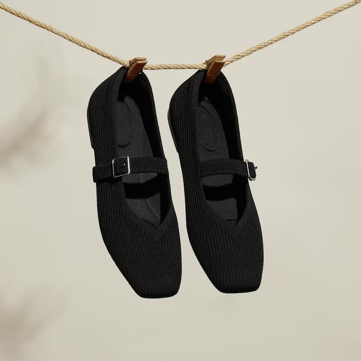 Mary-Jane Flats Toe