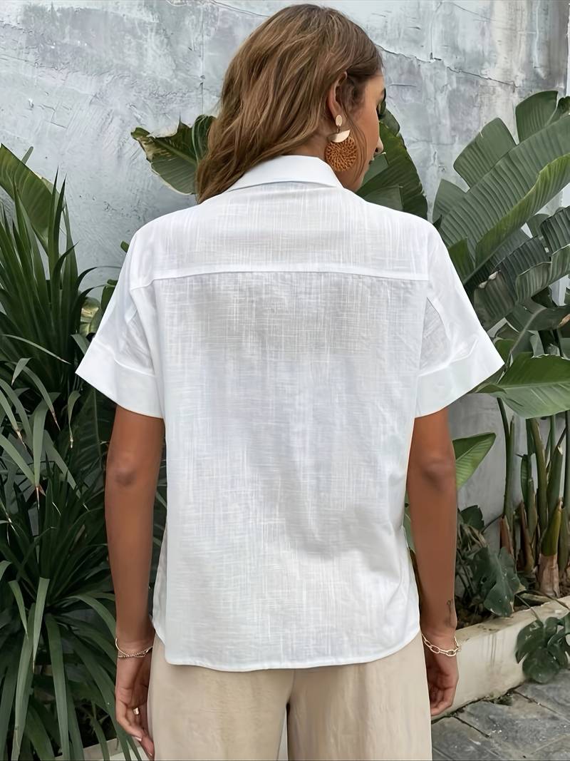 Caterina Classic Collared Shirt