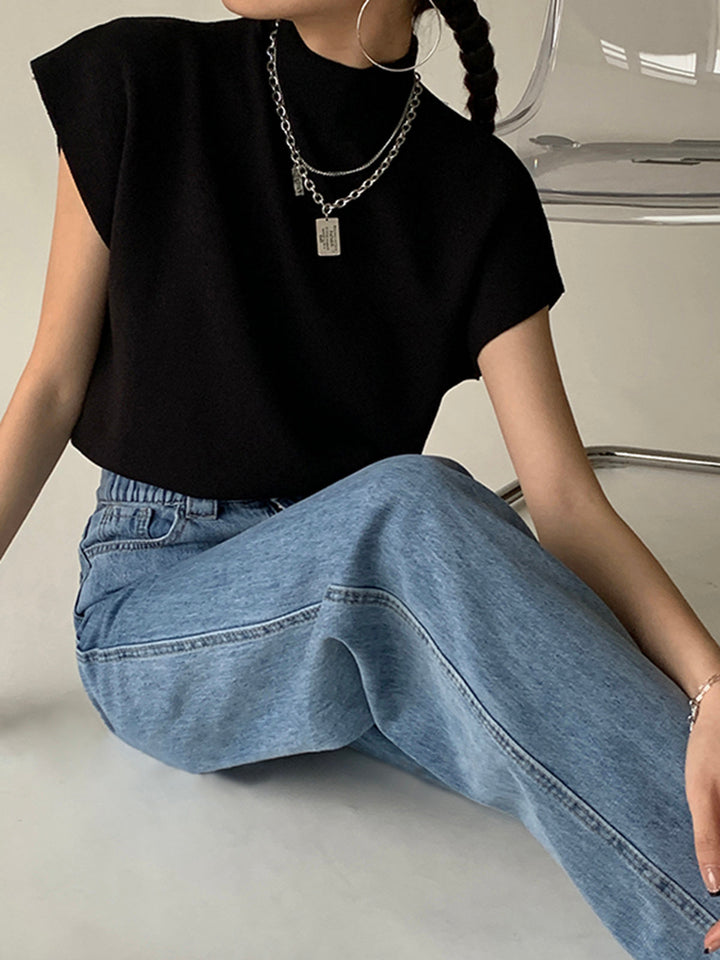 Camille Relaxed Knit Vest