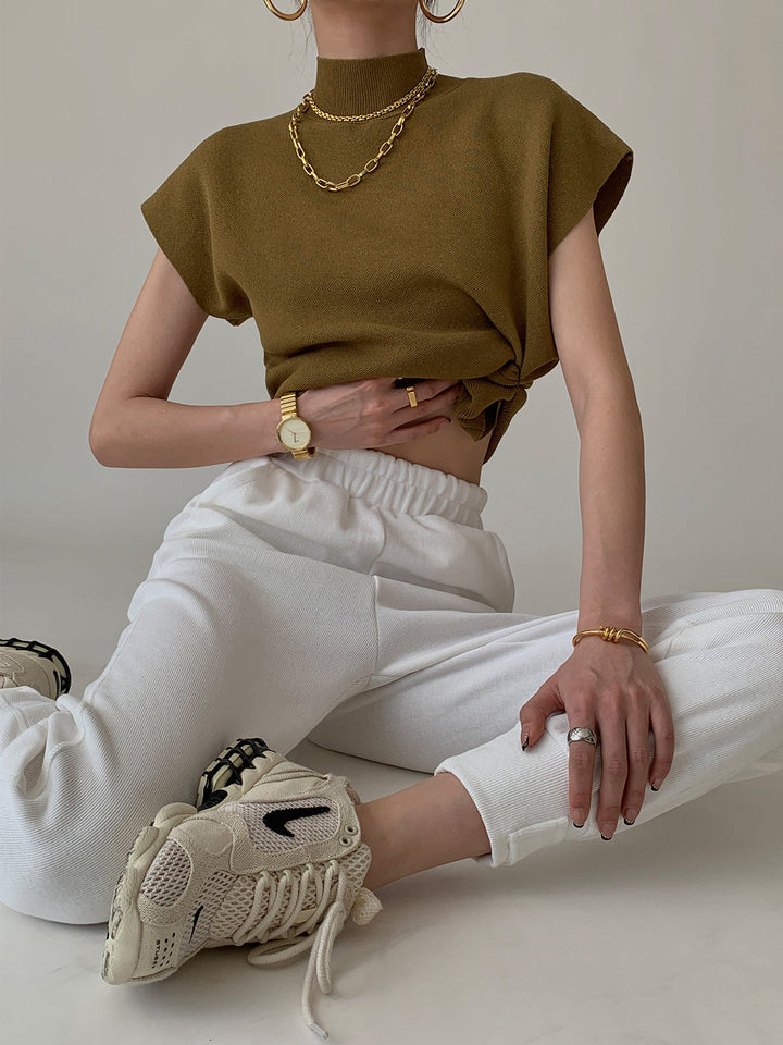 Camille Relaxed Knit Vest