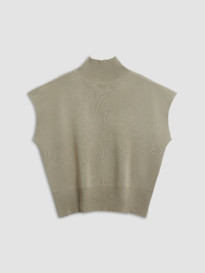 Camille Relaxed Knit Vest