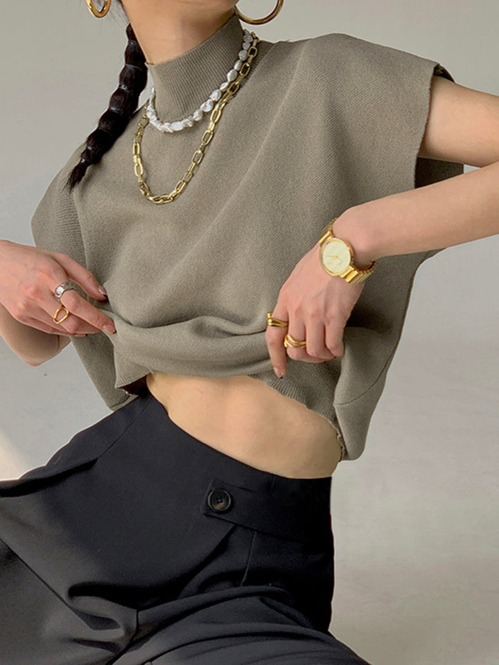 Camille Relaxed Knit Vest