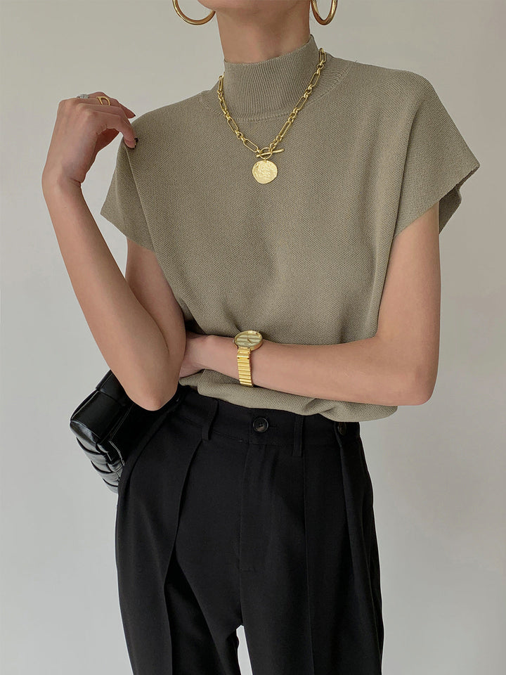 Camille Relaxed Knit Vest